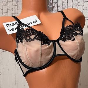 VS 38E (F) LUXE DRAGON APPLIQUÉ EMBROIDERY BRA